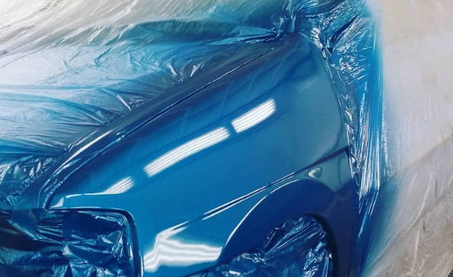 Покраска крыла на Mazda Demio